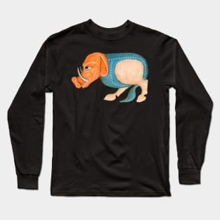 Medieval pig Long Sleeve T-Shirt